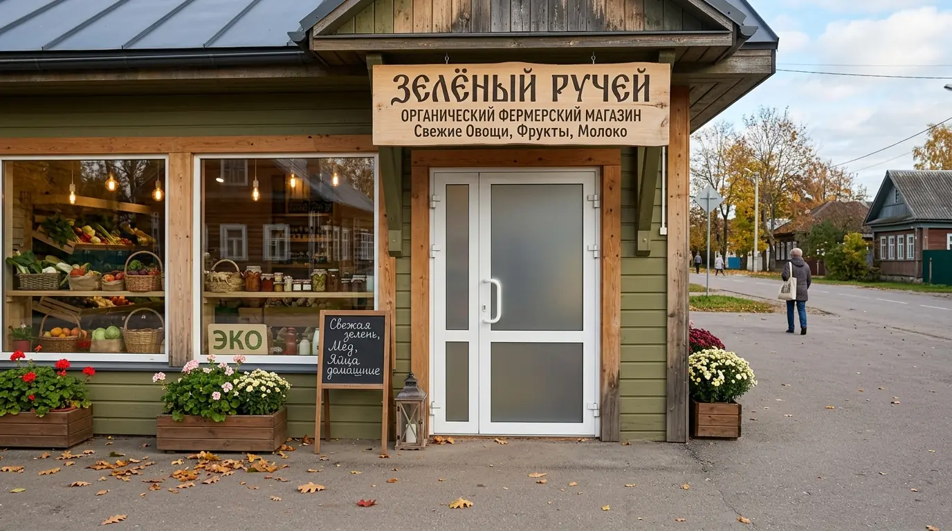 Входные группы — вид крупным планом